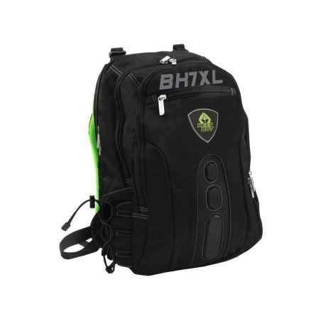 MOCHILA KEEP OUT BK7GXL NEGRA VERDE 17"