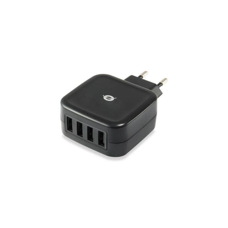 CARGADOR CONCEPTRONIC PD 5V 4XUSB 1A 25W