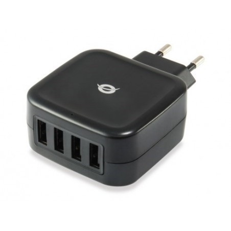 CARGADOR CONCEPTRONIC PD 5V 4XUSB 1A 25W
