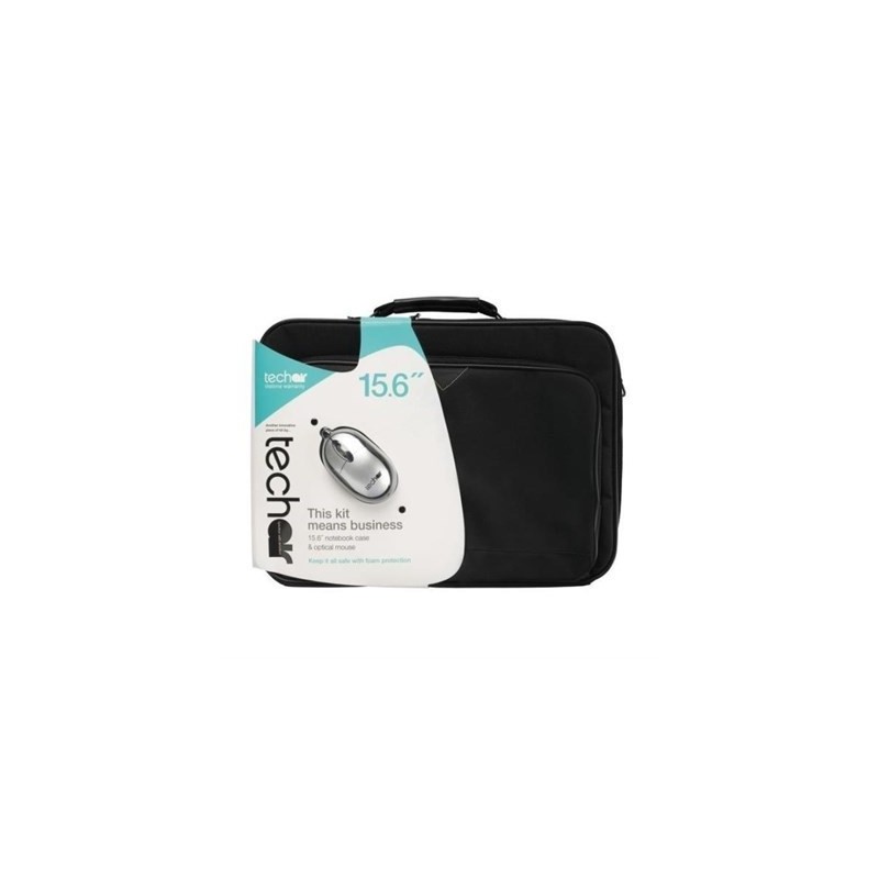 BOLSA + RATON TECHAIR 15.6 NEGRO