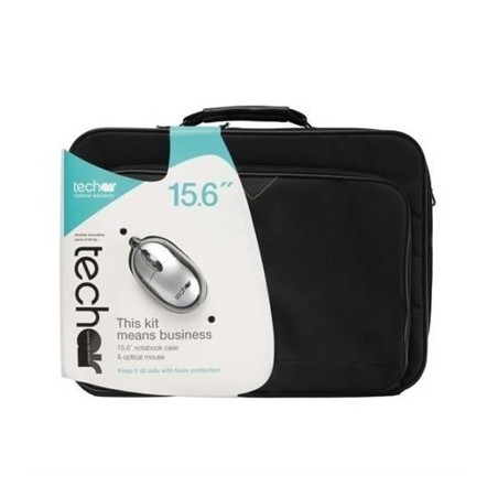 BOLSA + RATON TECHAIR 15.6 NEGRO