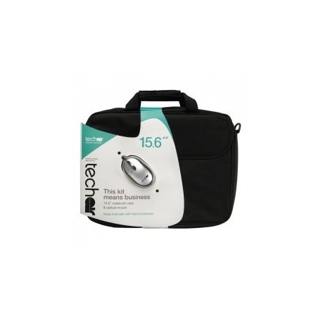 BOLSA + RATON TECHAIR 15.6 NEGRO