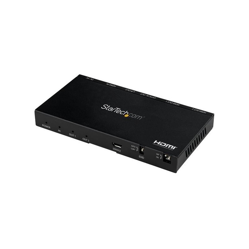 STARTECH SPLITTER DIVISOR HDMI 2 PUERTOS 4K60
