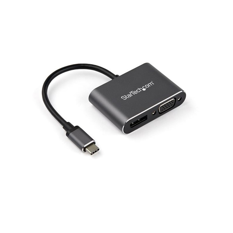STARTECH ADAPTADOR USB-C A DISPLAYPORT Y VGA