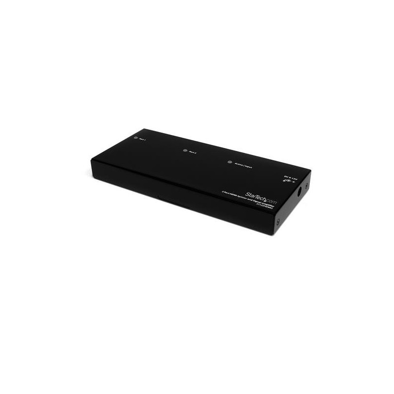 STARTECH MULTIPLICADOR HDMI 2 PUERTOS Y AMPLIFICAD