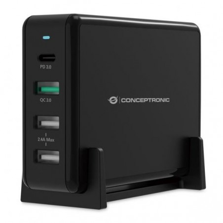 CARGADOR CONCEPTRONIC 4P 65W