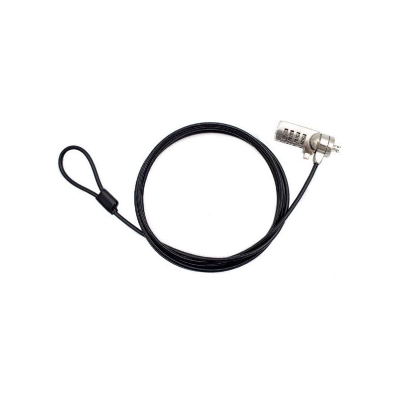 BLOQUEO DE CABLE DE SEGURIDAD NILOX COMBIN.