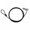 BLOQUEO DE CABLE DE SEGURIDAD NILOX COMBIN.