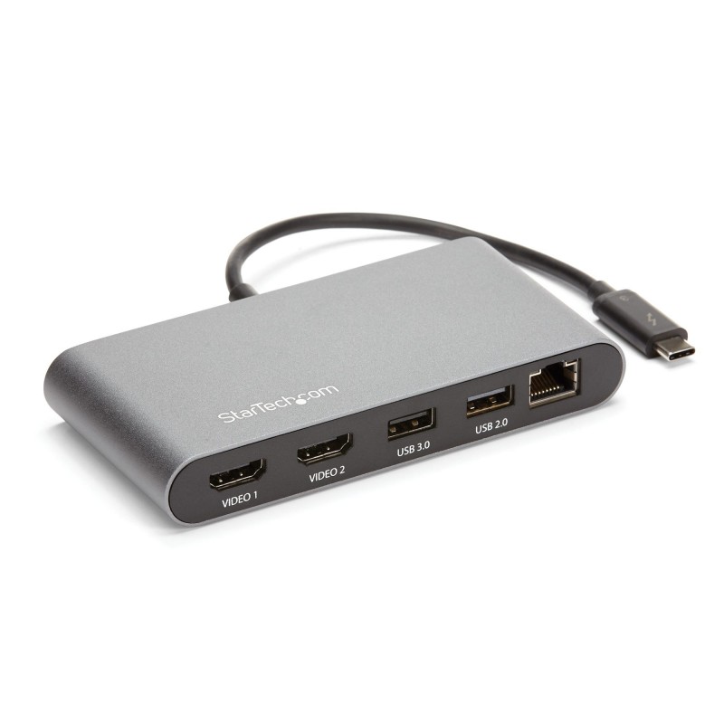 STARTECH DOCKING STATION THUNDERBOLT 3 PARA MAC WI
