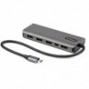 STARTECH DOCKING STATION USB-C HDMI MDP RED HUB