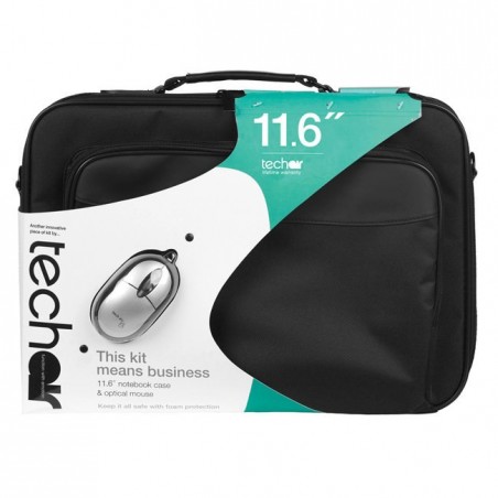 BOLSA + RATON TECHAIR 11.6 NEGRO