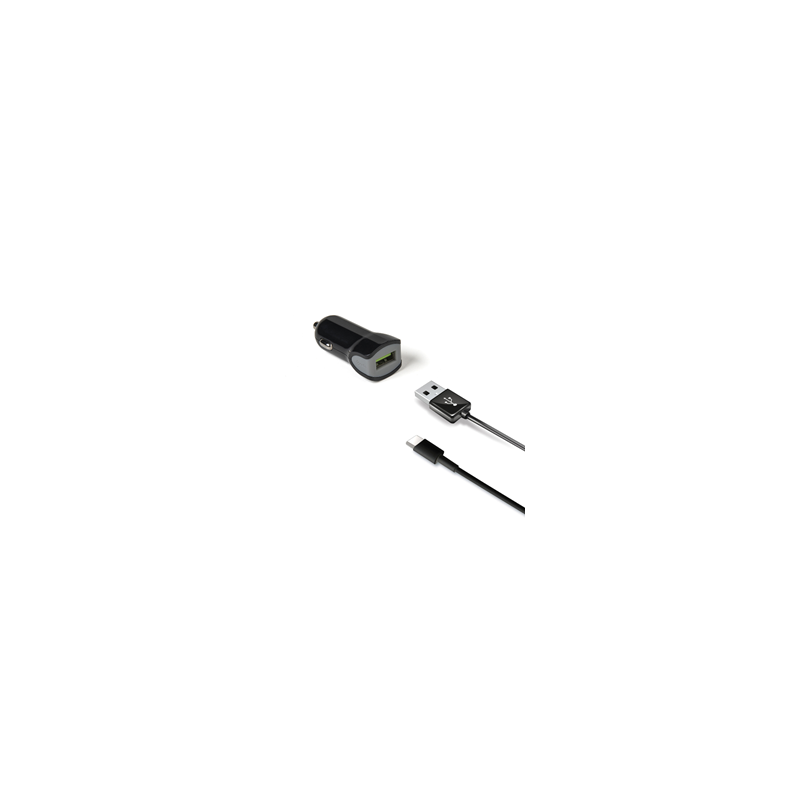 CARGADOR COCHE CELLY 2,4A USB+CABLE TIPOC